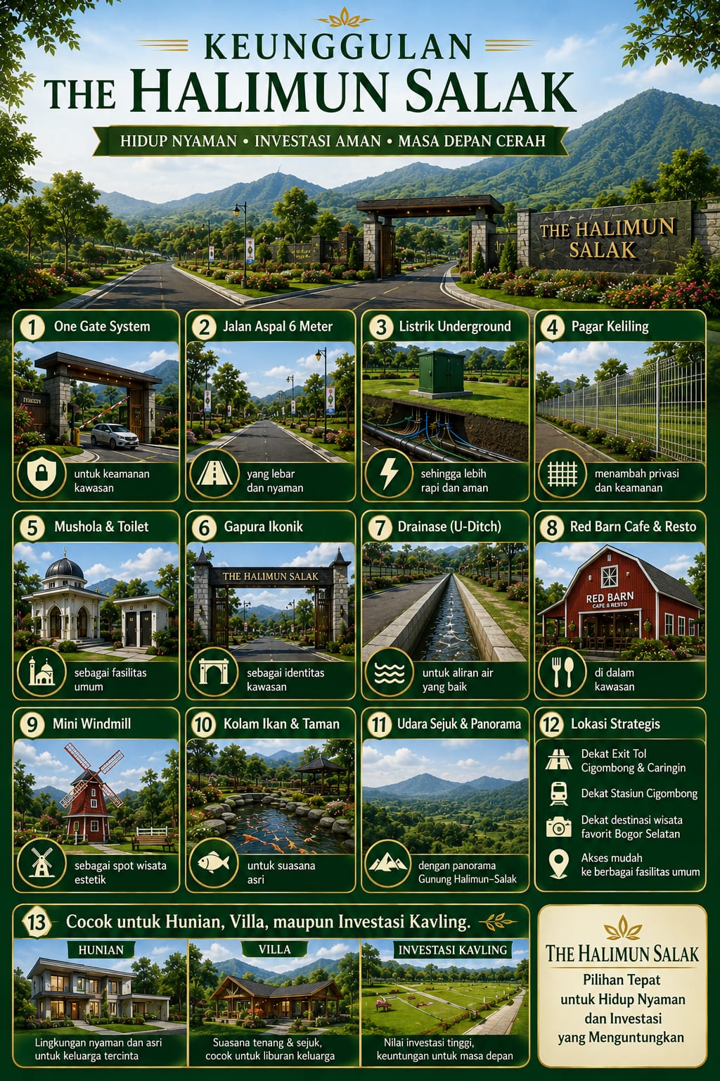 Tanah Murah Di Bogor Selatan, SHM & View Pegunungan 